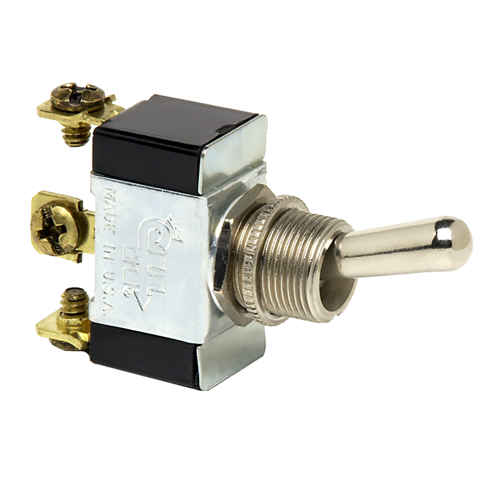 Cole Hersee Heavy Duty Toggle Switch SPDT On-Off-(On) 3 Screw [55088-BP]