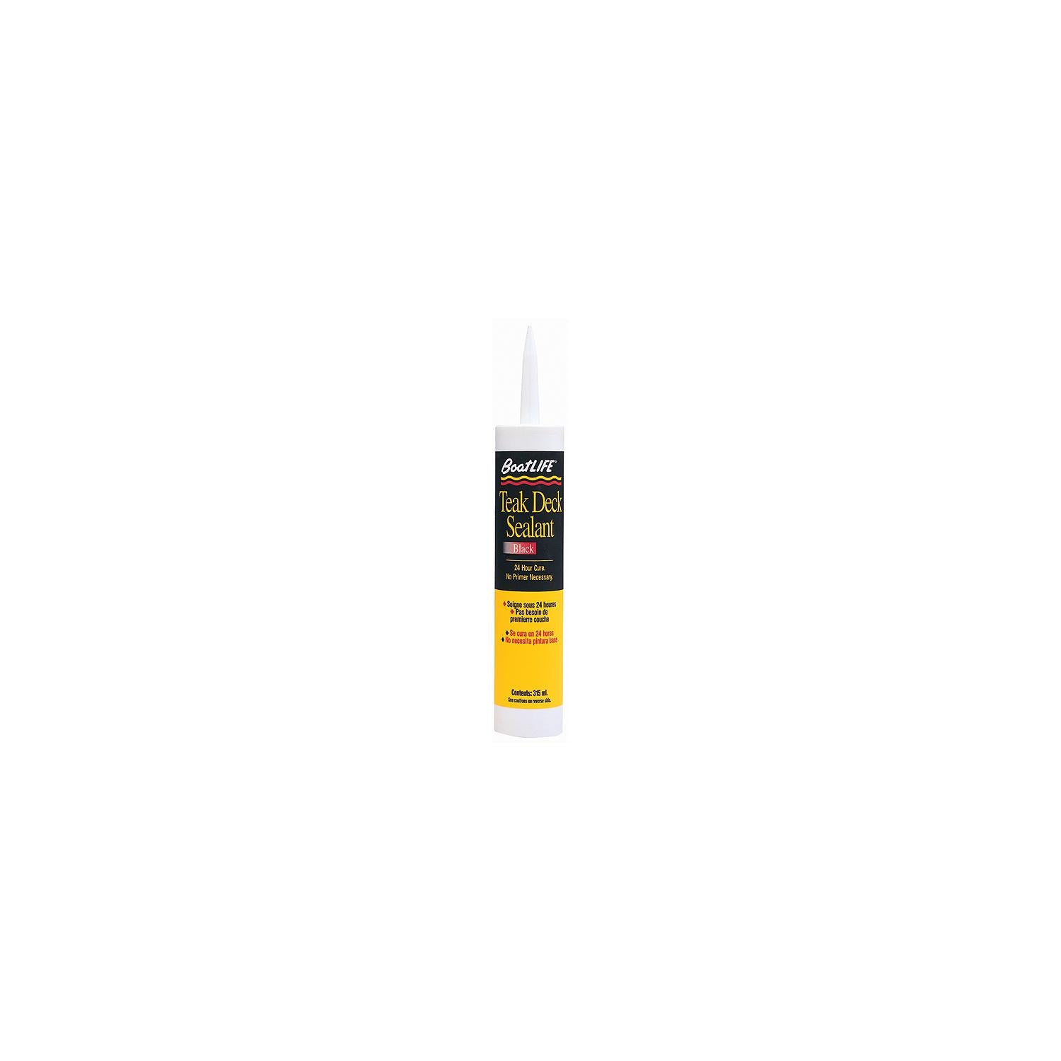 Boatlife 1252 BoatLIFE Teak Deck Sealant Cartridge 10.6 oz. (310 ml.), Black, 12/case