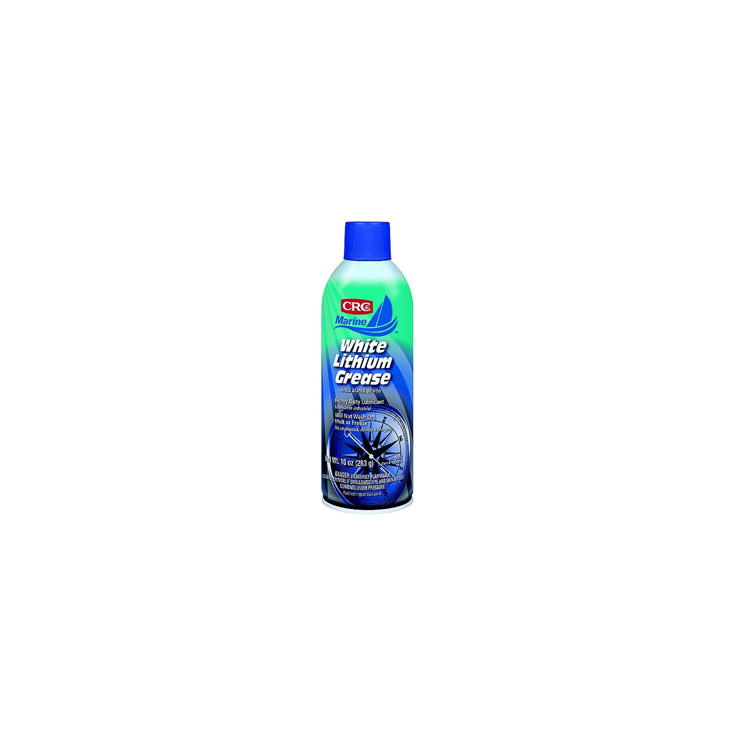 CRC 6037 Marine White Lithium Grease, 10 oz.