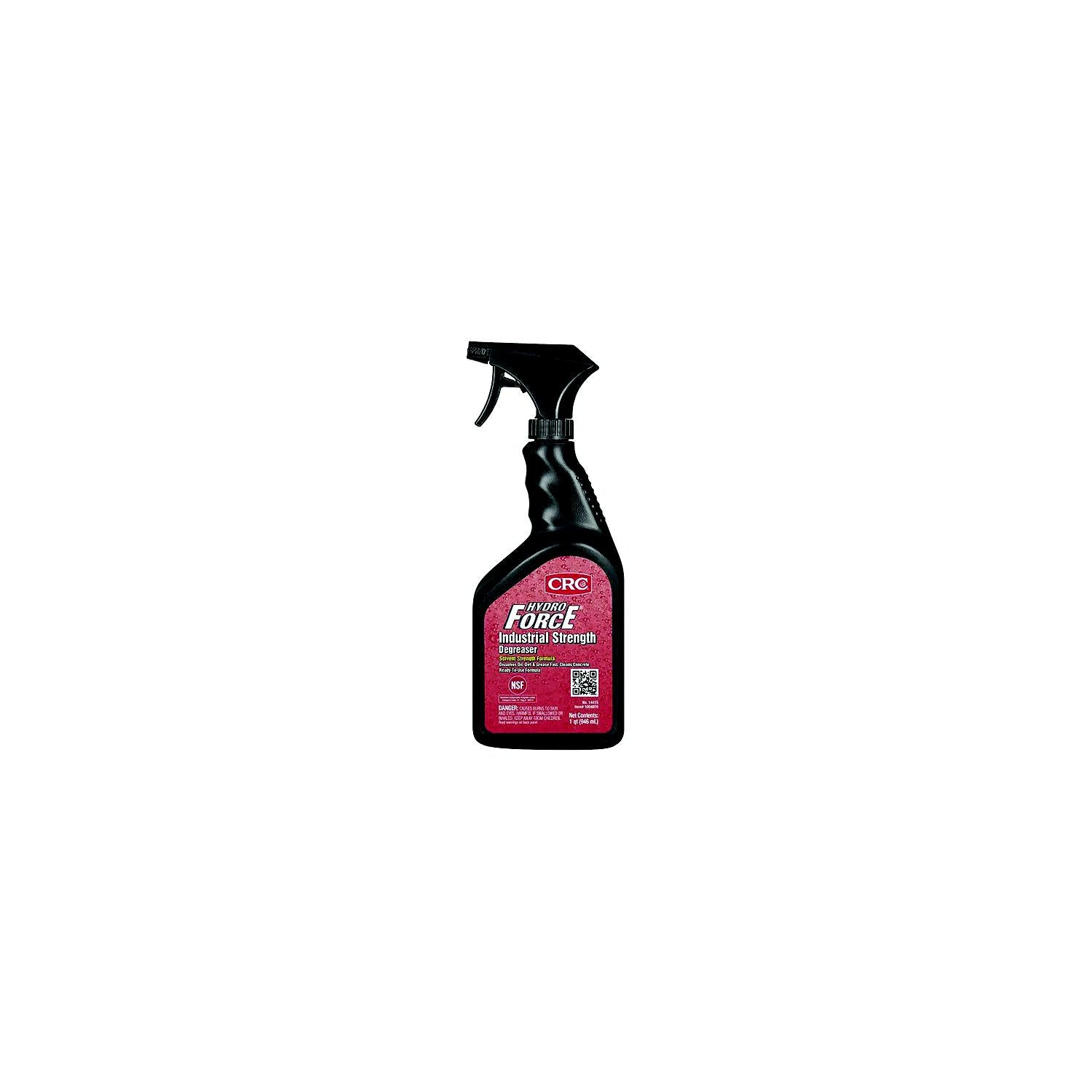 CRC 1004970 CRCÂ HydroForceÂ®Â Industrial Strength Degreaser, 32 Fl Oz