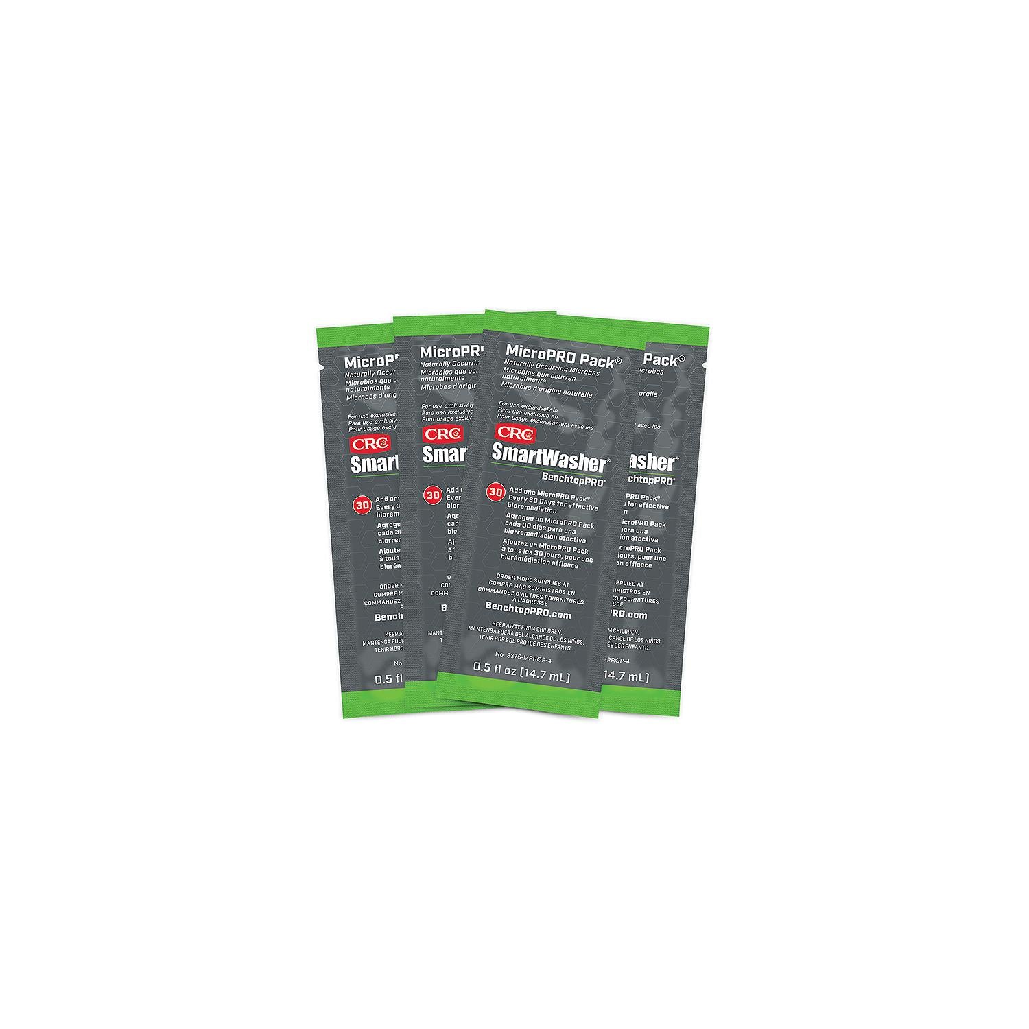 CRC 1751154 SmartwasherÂ® BTP Micro PackÂ®, 1/2 oz., 4/pk