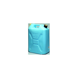 Scepter 4933 004933 Manual Vent Military Style Water Jerry Can w/CRC, 5.3 Gal./20L, Light Blue