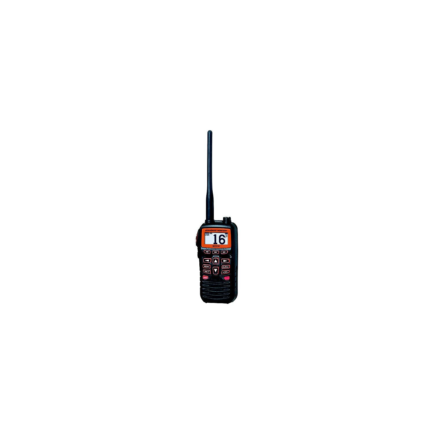 Standard Horizon HX210 Communications 6W Compact Floating Marine Handheld VHF