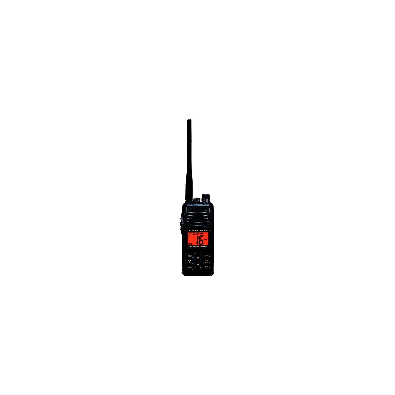 Standard Horizon HX380 Communications Commercial Grade Handheld VHF w/Programmable Land Mobile Channels