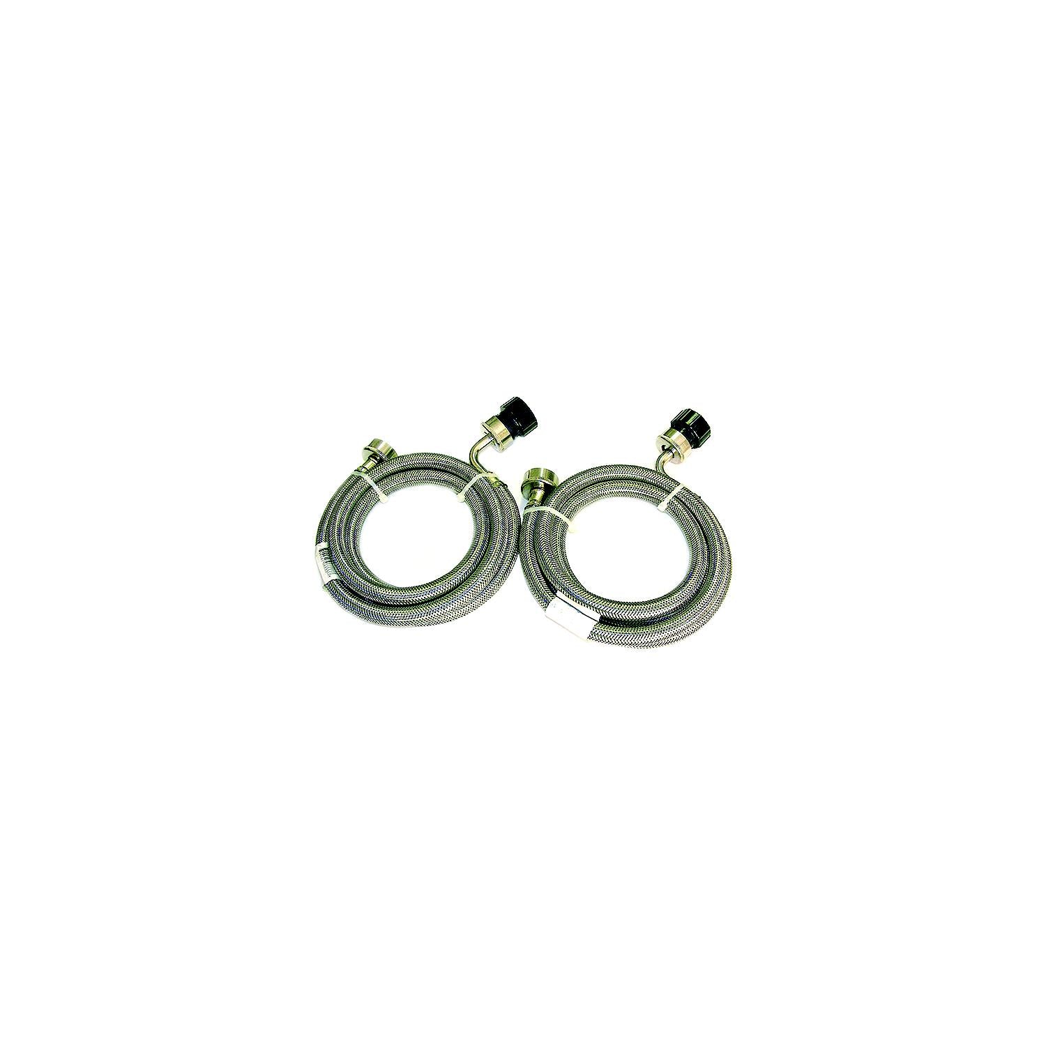 Pinnacle 18-2826 Stainless Steel Hoses, 1 pr.