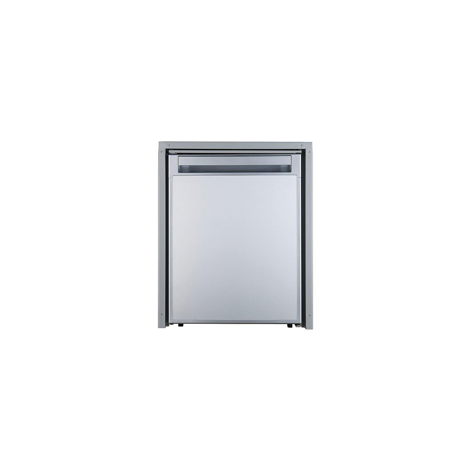 Pinnacle RF 12-282 RF12282 12V Compact Refrigerator, Brushed Stainless