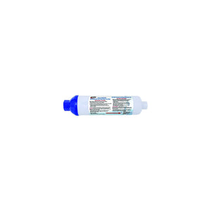 Valterra A01-1132VP A011132VP AquaFresh Replacement Exterior RV Water Filter w/Hose Connections, 2/pk