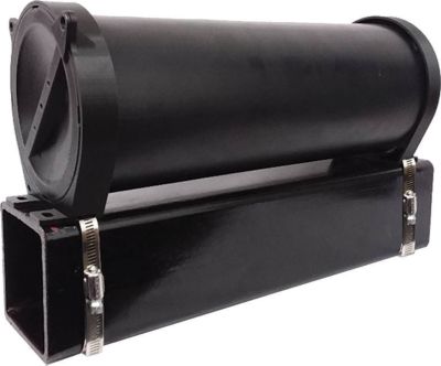 Valterra A04-0100BK A040100BK ABS Plastic EZ RV Hose Carrier w/Interlocking Cap, 15", Black