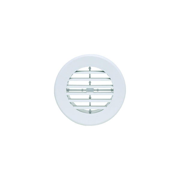 Valterra A10-3345VP Non-Dampered Heating & A/C Register, White