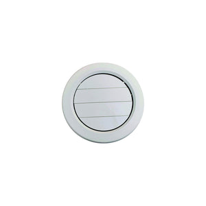 Valterra A10-3359VP Adjustable Ceiling Vent, Medium White