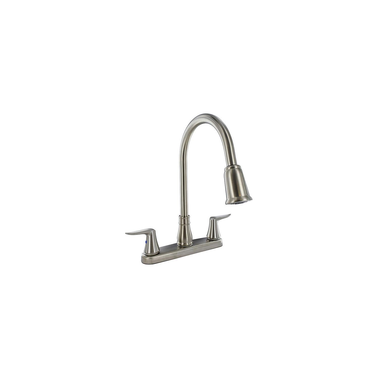 Valterra PF221404 Catalinaâ„¢ Two Handle Kitchen Faucet, Brushed Nickel