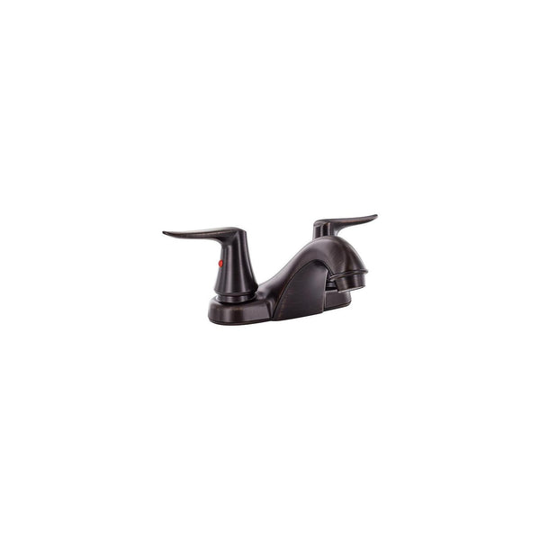 Valterra PF222506 Catalinaâ„¢ Two Handle 4" Lavatory Faucet Hi-Rise Spout, Rubbed Bronze