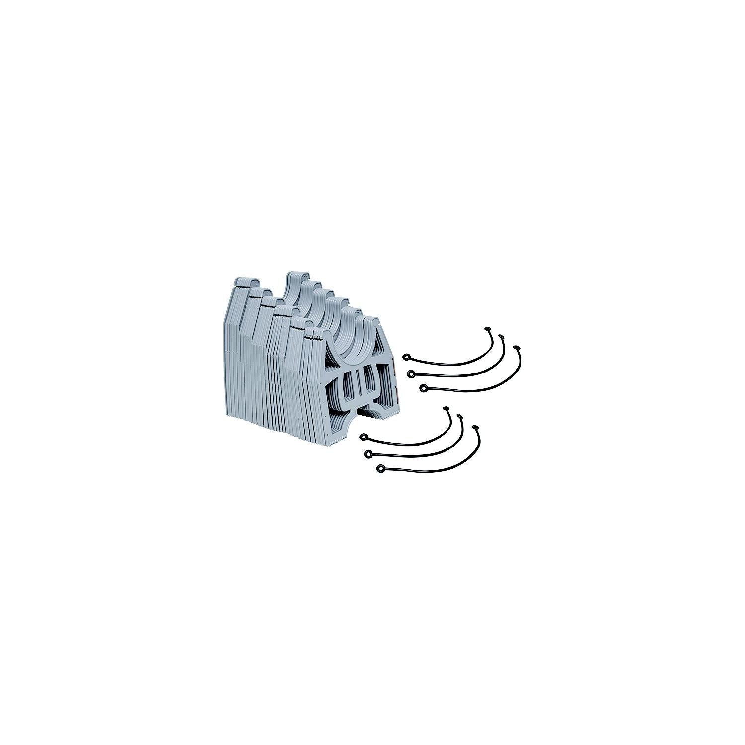 Valterra S1500G 15' Standard Slunky RV Drain Hose Support, Grey