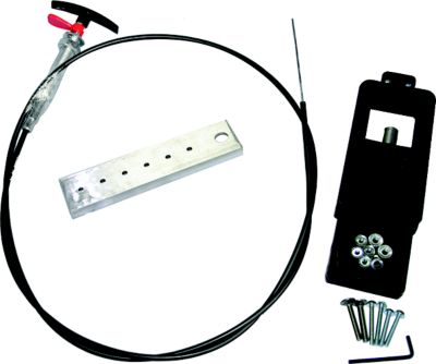 Valterra TC1372CN 72" Flexible Polymer Cable Actuated 1-1/2" & 3" Waste Valve Kit