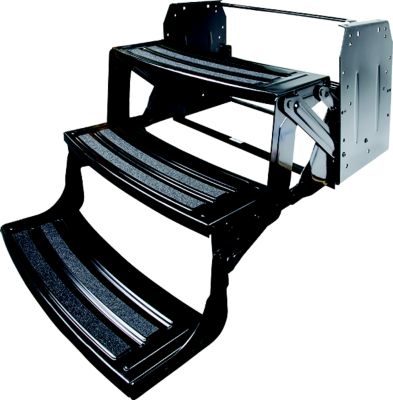 Lippert 432690 Manual Steel Entry Steps, 3-Steps