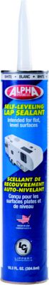 Lippert 862147 Alpha Systems Low VOC Self-Leveling Lap Sealant, 10.3 oz., Grey