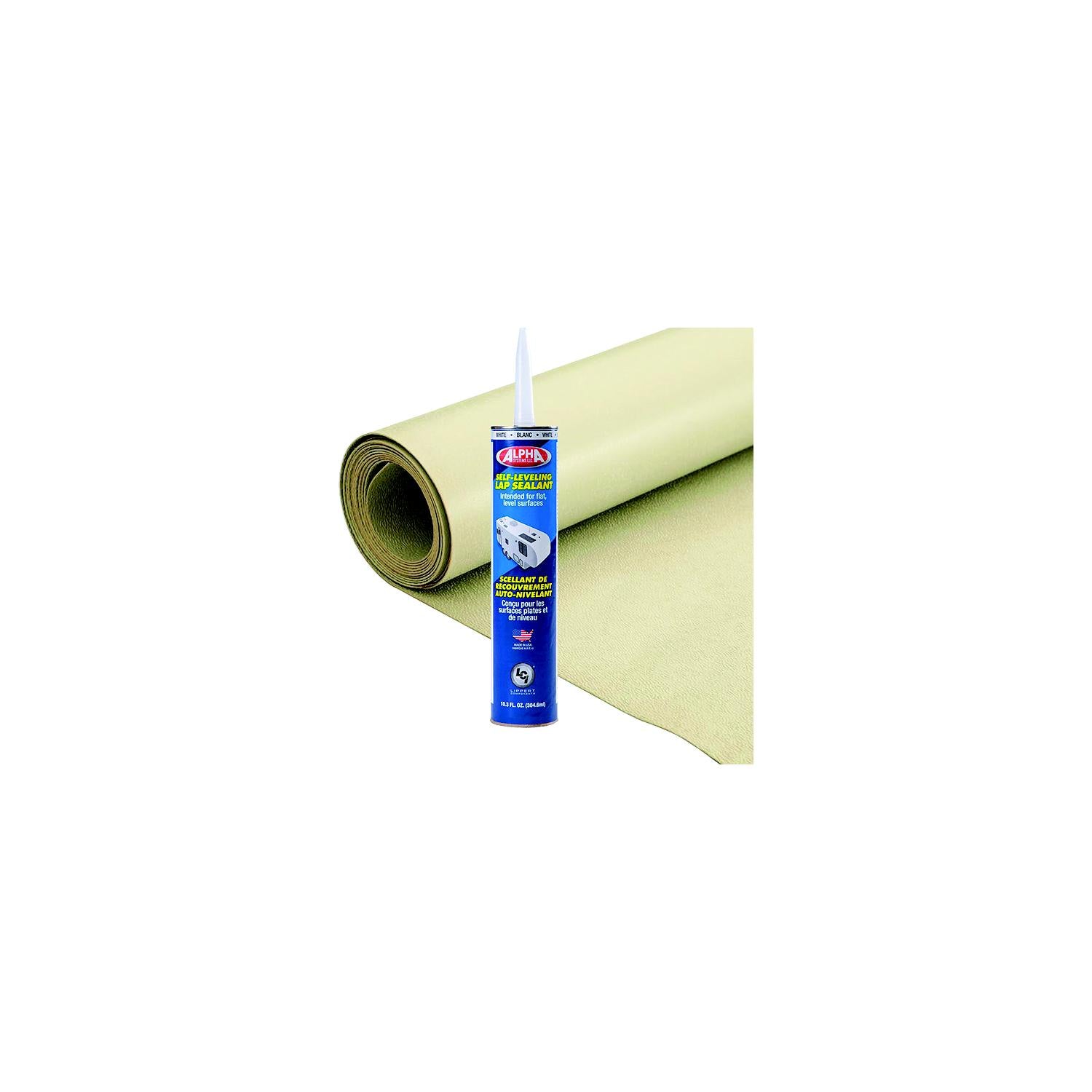 Lippert 862449 Alpha Systems Superflex Patch Kit, Almond