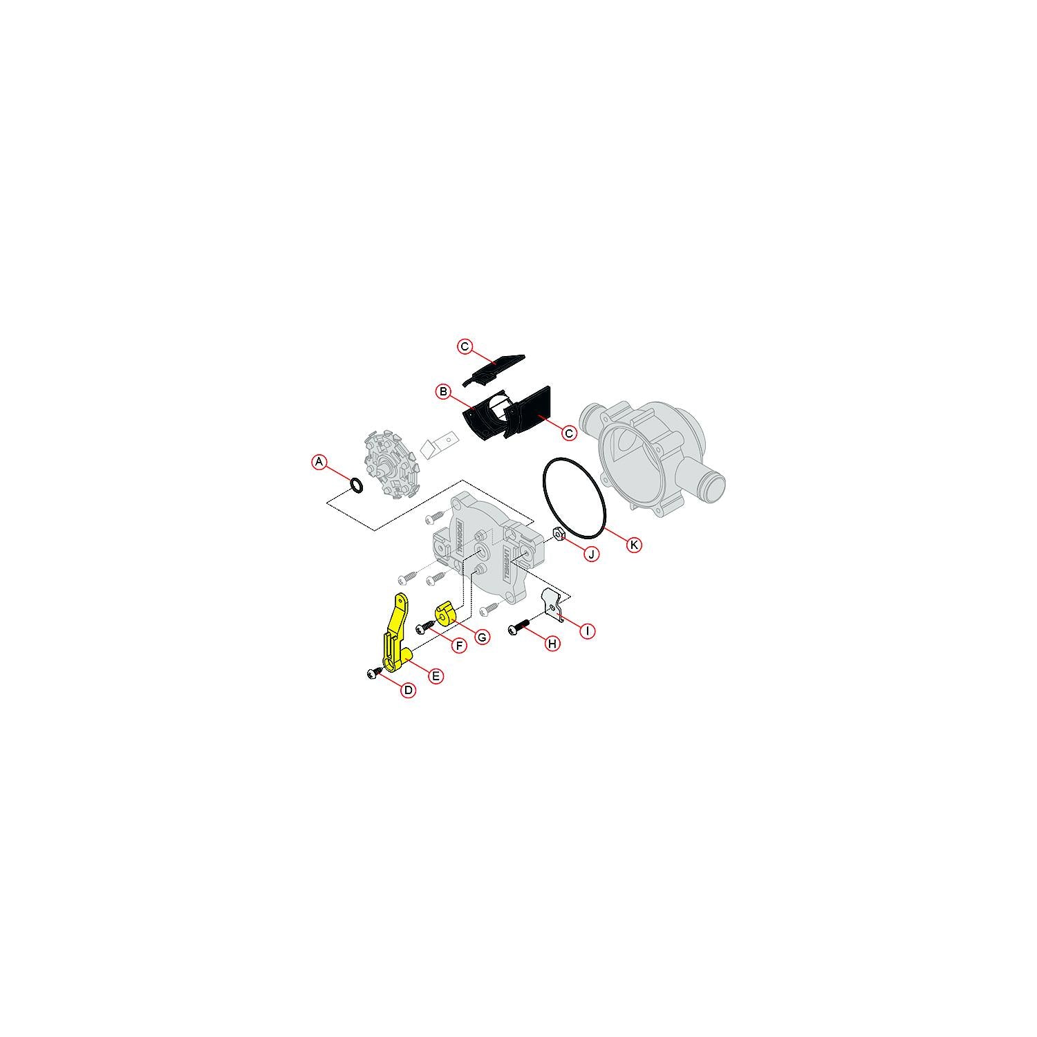 Flow-Rite MA-060 MA060 Repair Kit For V Series Valves