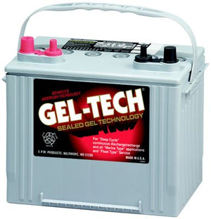 Midstate Battery 8G24M Gel Tech Dryfit 12 Volt