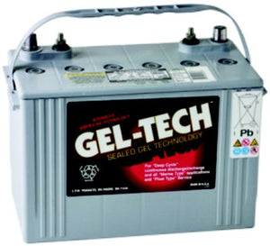 Midstate Battery 8G27M Gel Tech Dryfit 12 Volt