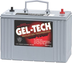 Midstate Battery 8G31DT Gel Tech Dryfit 12 Volt
