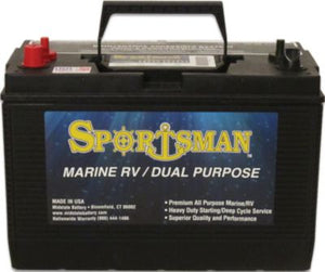 Midstate Battery DP31M Sportsman Dual Purpose 12V Starting/Cycling