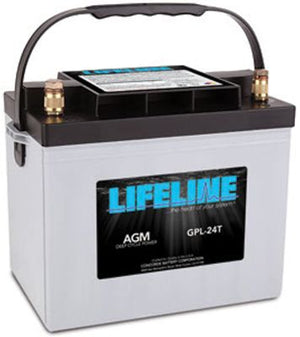 Midstate Battery GPL-27T Lifeline LLGPL27T AGM Group 27 12V