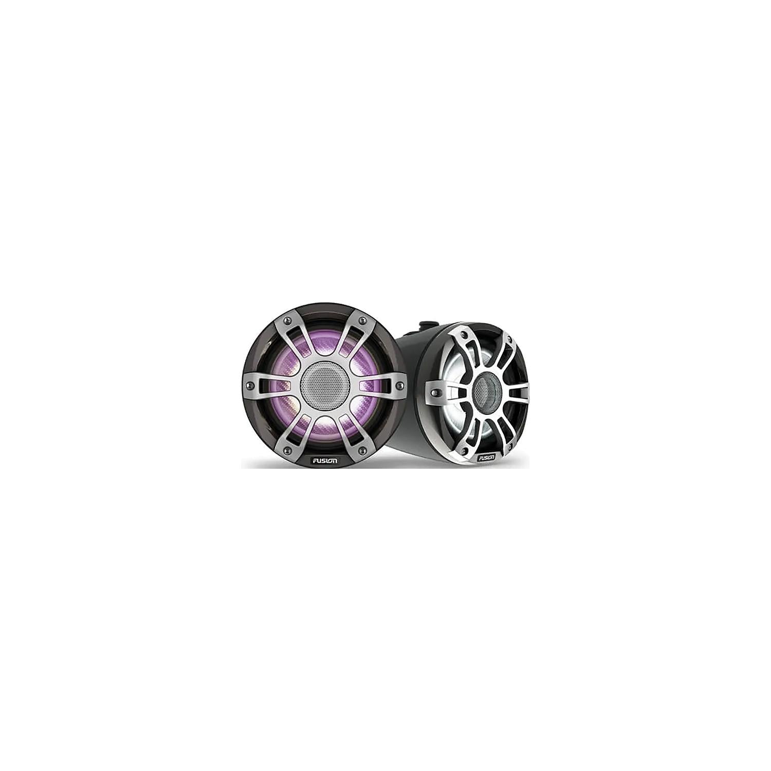 Fusion 010-02773-51 0100277351 Signature Sport Series 3i Marine Wake Tower Speakers, 8.8