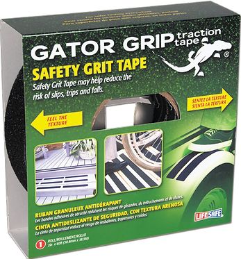 Lifesafe RE141 Life Safe Gator Grip Anti-Slip Safety Grit Tape 1