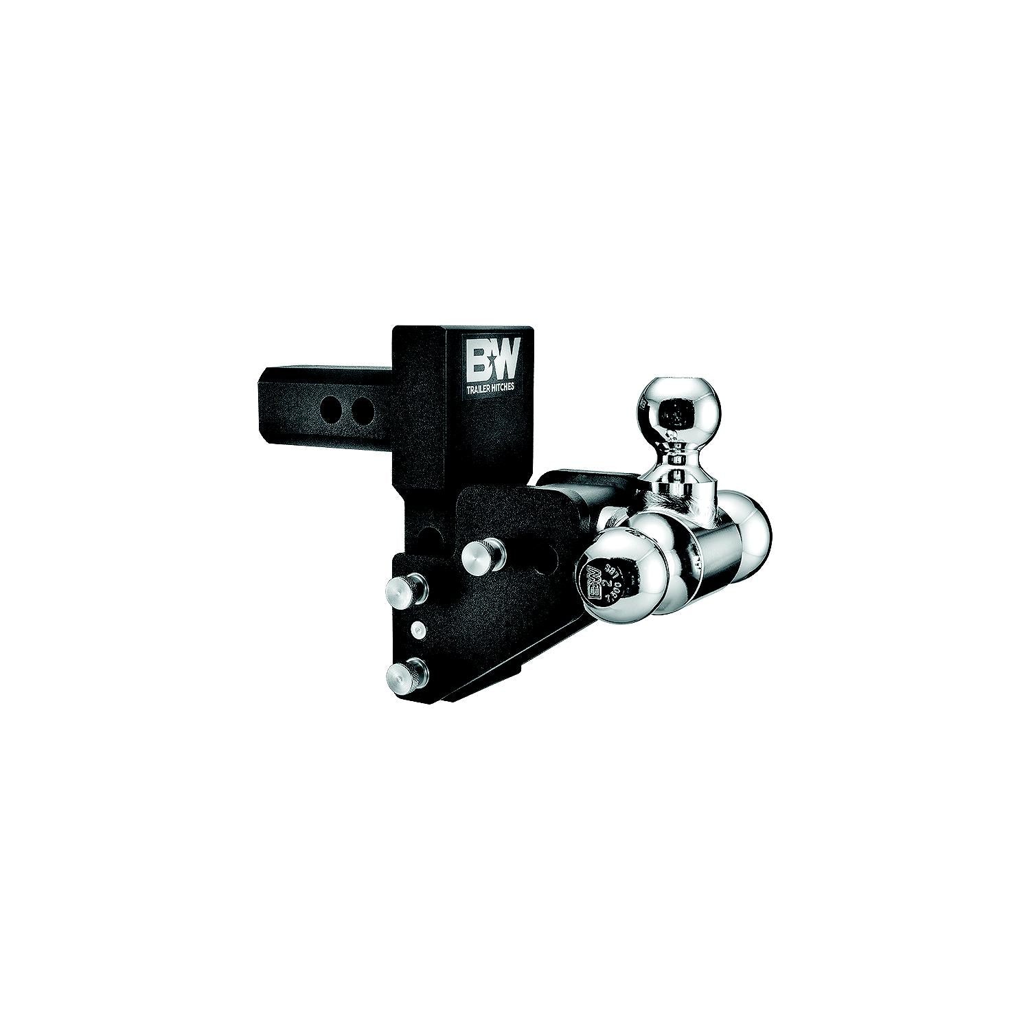 B&W Trailer Hitches TS10064BMP Multipro Tow & Stowâ„¢ Tri Ball Receiver Hitch, Fits Any 2