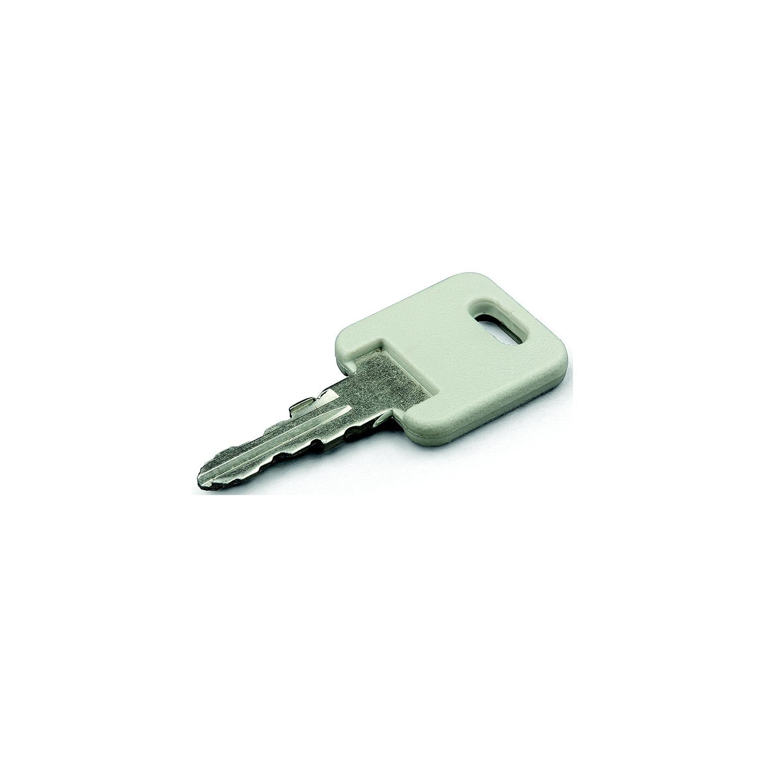 B&B Molders 94155 391 Replacement Key, Chrome, 2 Pack