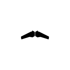 B&B Molders 94174 Rain Gutter Spout, Large, Black