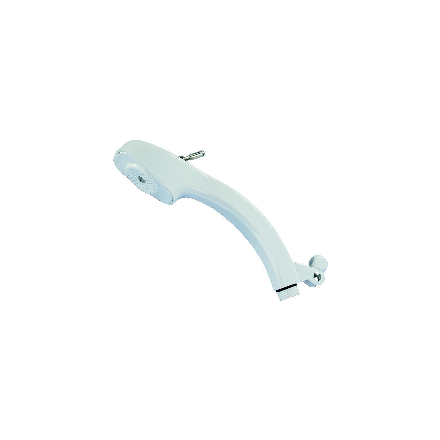 B&B Molders 94197 B and Replacement Exterior Shower Head, White