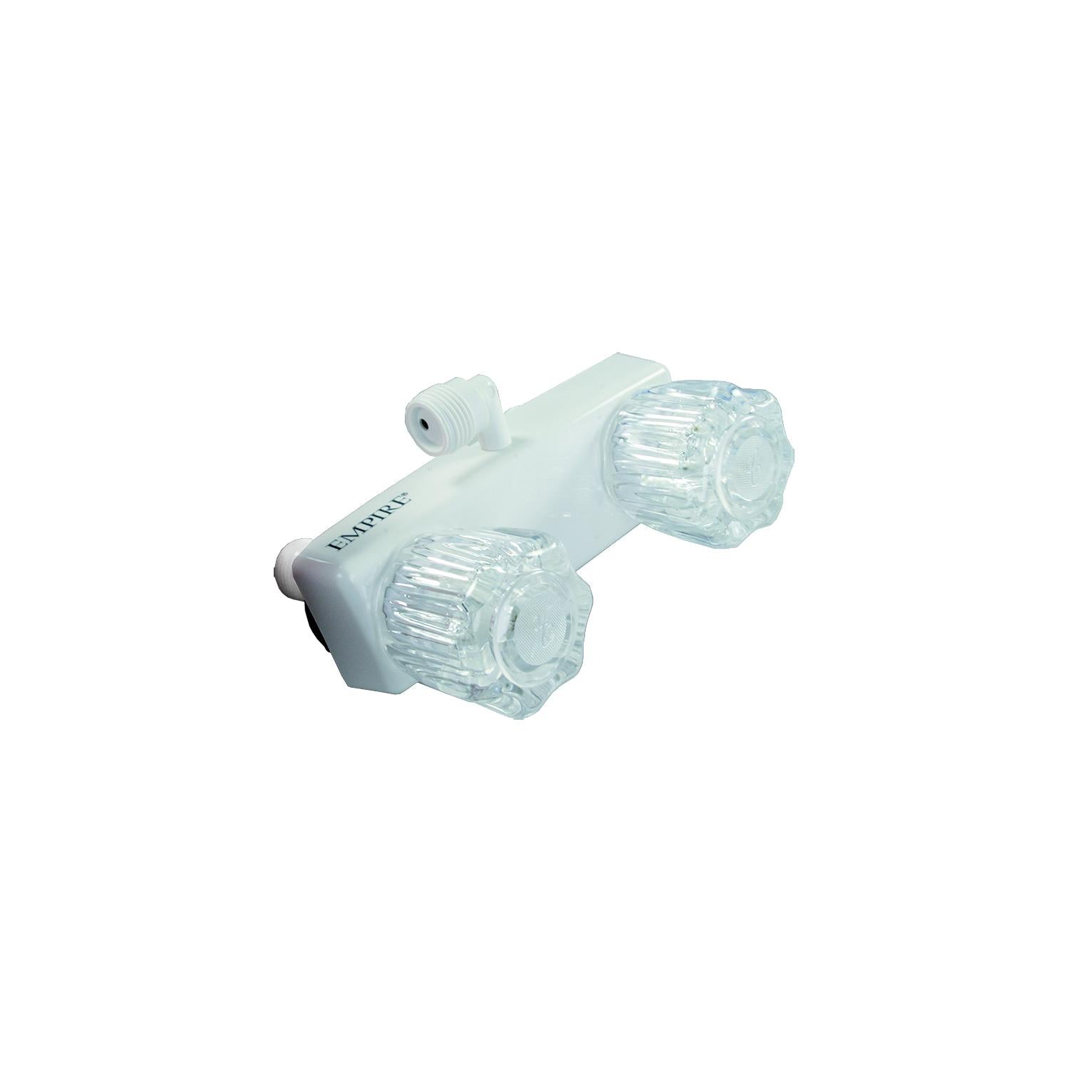 B&B Molders 94203 B and Exterior Shower Faucet Replacement, White
