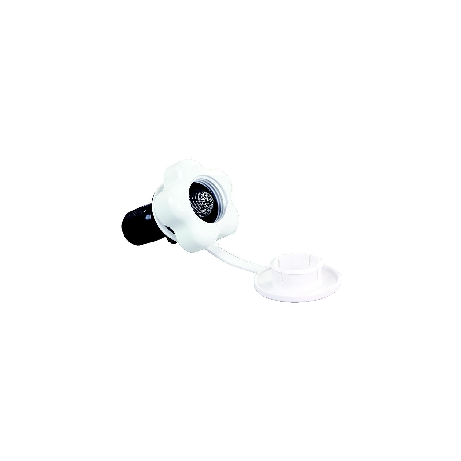 B&B Molders 94210 B and Replacement Plastic Check Valve, Polar White