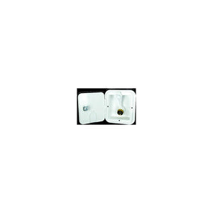 B&B Molders 94225 City Water Hatch w/Brass Check Valve, Polar White