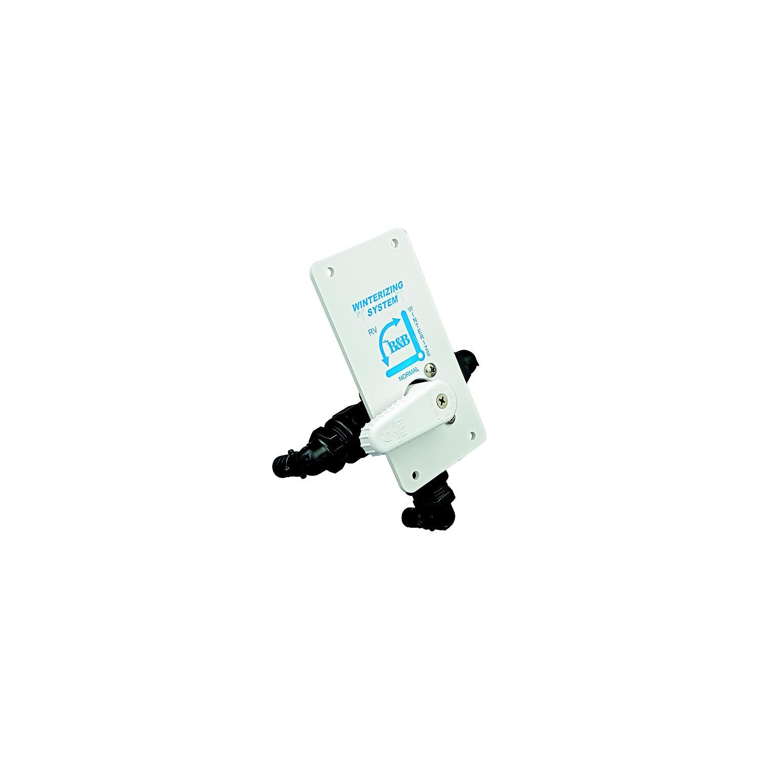 B&B Molders 94230 Winterizing Diverter Valve w/White Handle