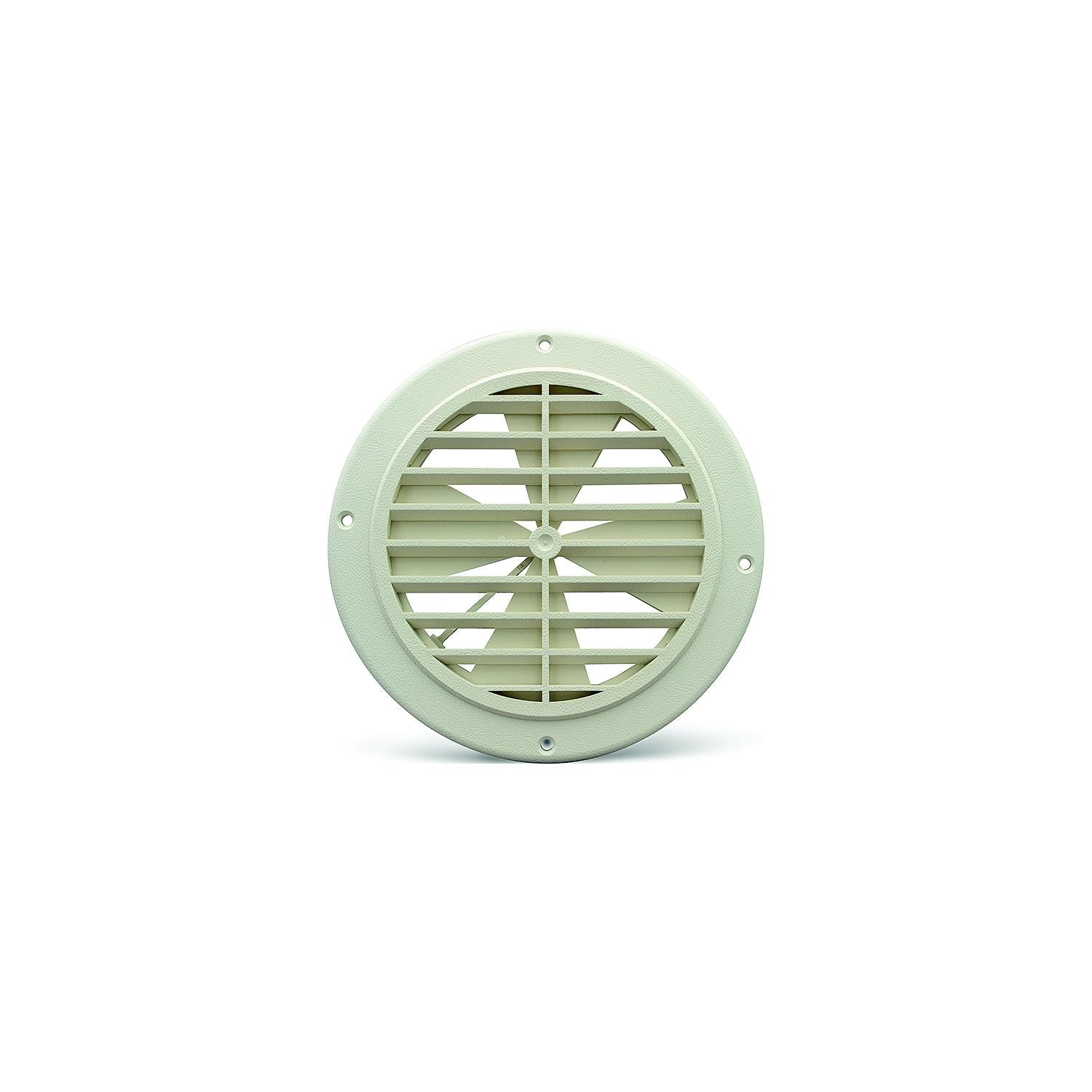 B&B Molders 94275 Ceiling Grill, White w/ Damper