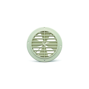 B&B Molders 94275 Ceiling Grill, White w/ Damper