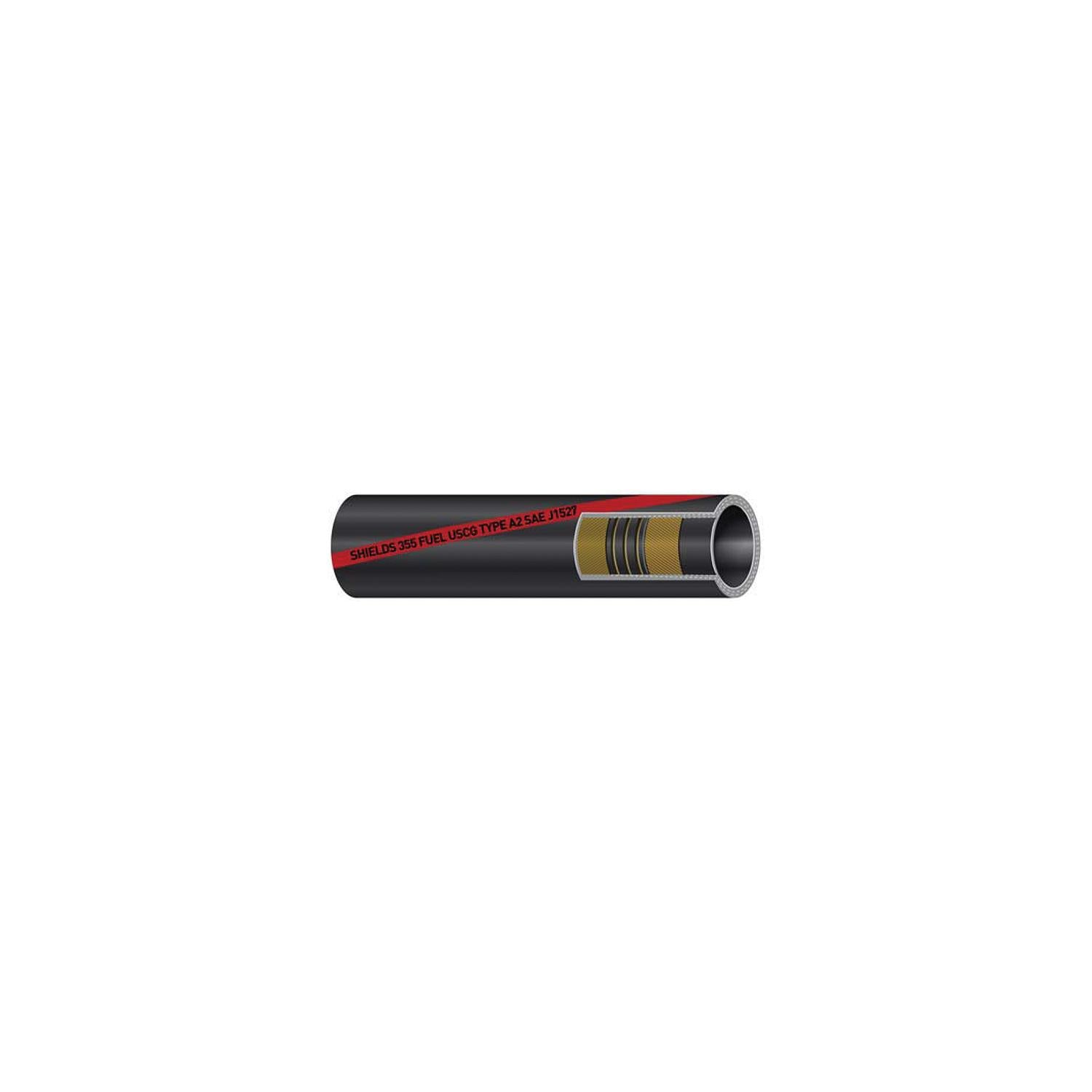 Shields Hose 16-355-1123 Marine Type A2 Series 355 Fuel Fill | 1.5