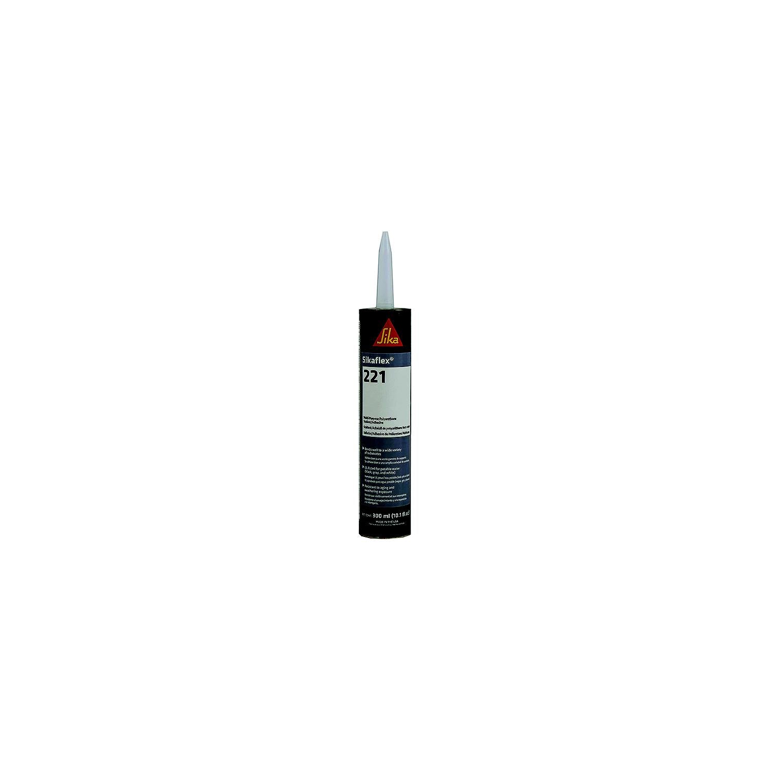 Sikaflex 90893 SikaflexÂ® 221, 10.3 oz., Black