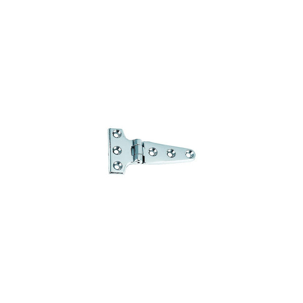 Perko 0197DP1CHR 4 Chrome Plated Bronze T Hinges Pr