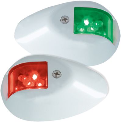 Perko 0602DP1WHT LED 12V White Sidelights Pr