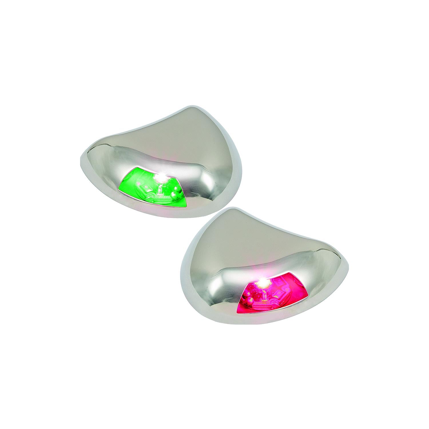 Perko 0616DP2STS Horizontal Mount LED Side Lights, Pair