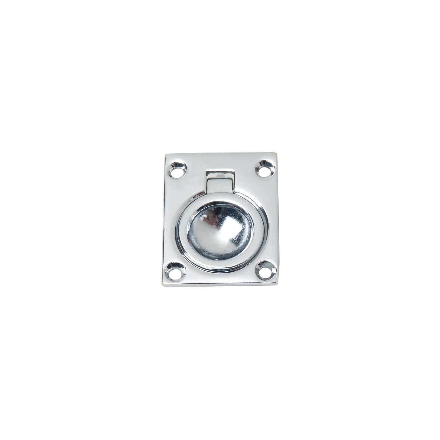 Perko 0841DP0CHR Chrome Plated Zinc Flush Ring Pull