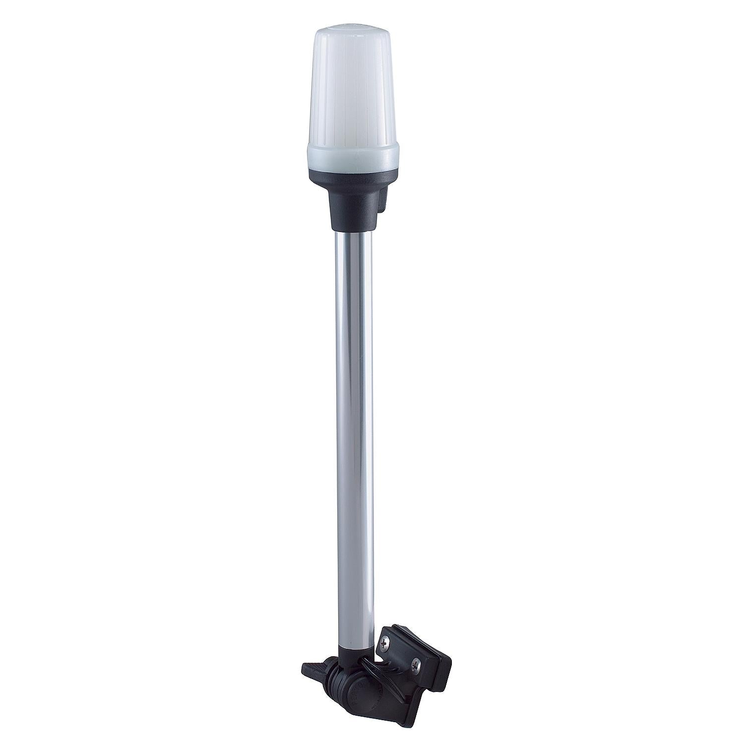Perko 1134DP0CHR All-Rd Pole Light White Horz Mt