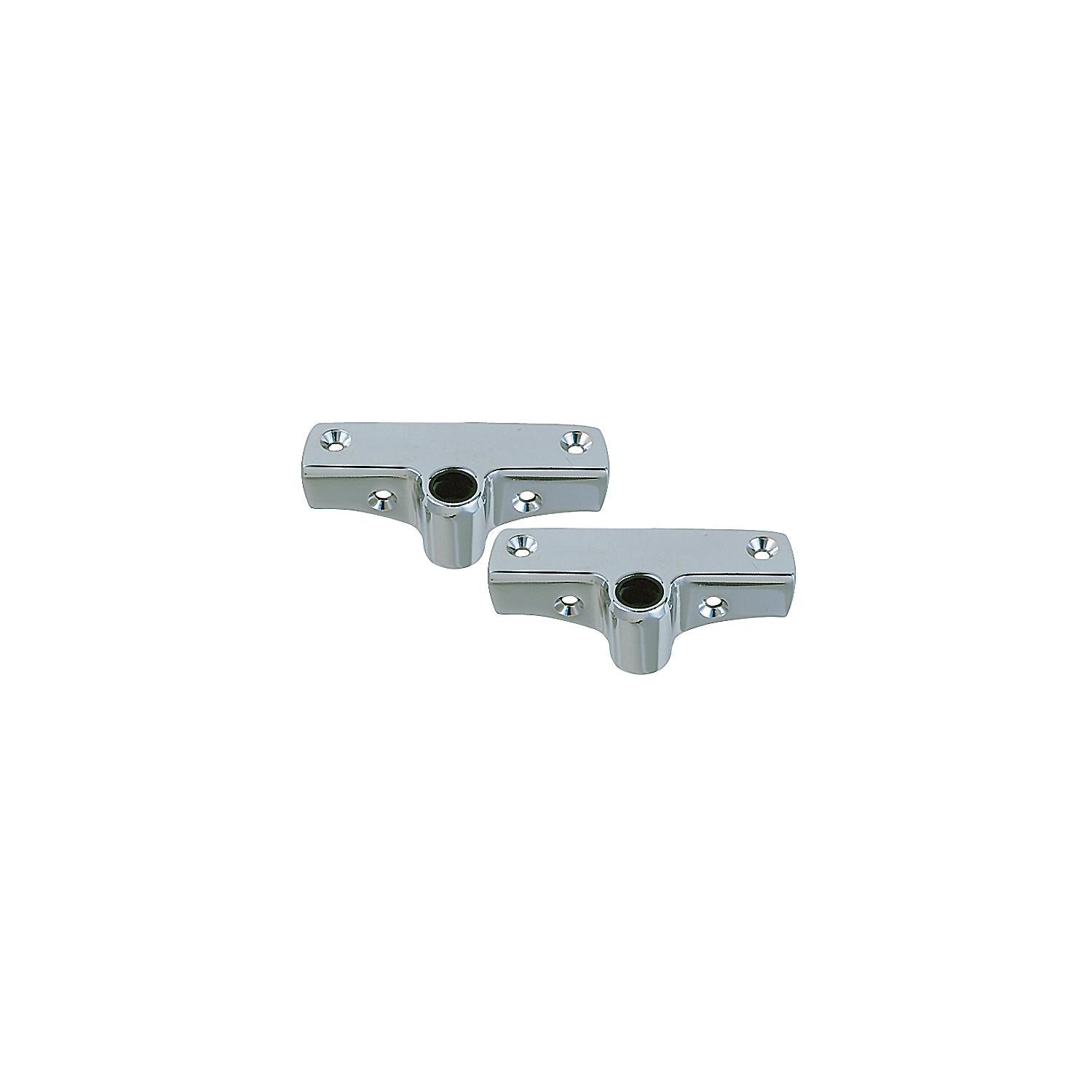 Perko 1186DP0ZNC Side Mount Rowlock Sockets, Pr.