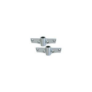 Perko 1187DP0ZNC Side Mount Rowlock Sockets, Pr.