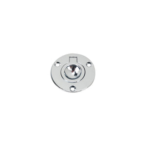 Perko 1232DP1CHR Flush Round Ring Pull 1-5/8