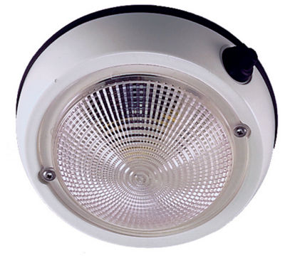 Perko 1253DP1WHT 4 Exterior Dome Light White